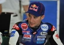 Jonathan Rea prova la Honda RC212V di Stoner