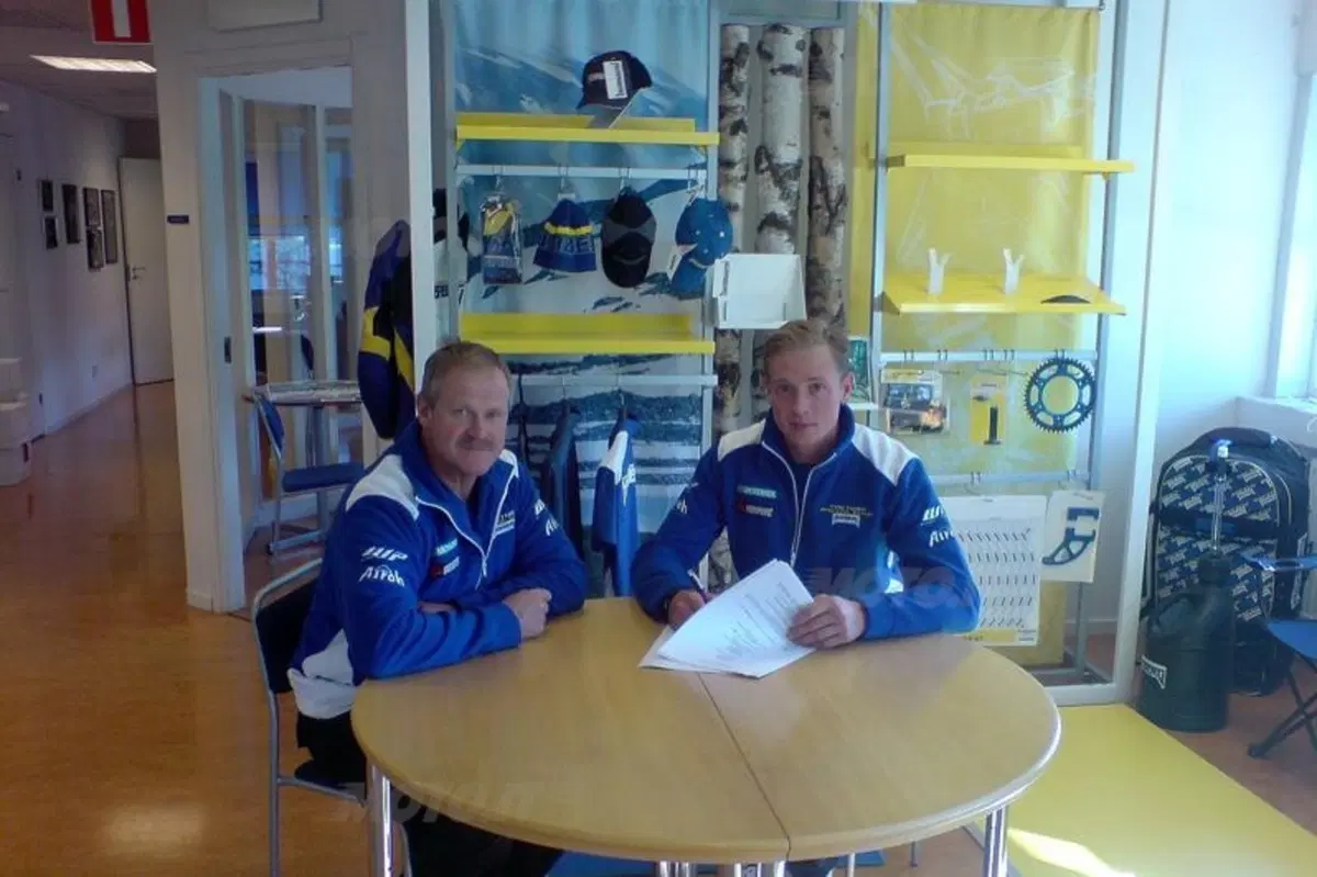 Joakim Ljunggren rinnova il contratto con la Husaberg (2)