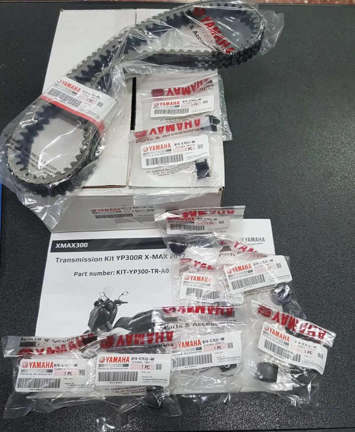 Trimboli Moto KITYP300SER2 KIT TRASMISSIONE YAMAHA