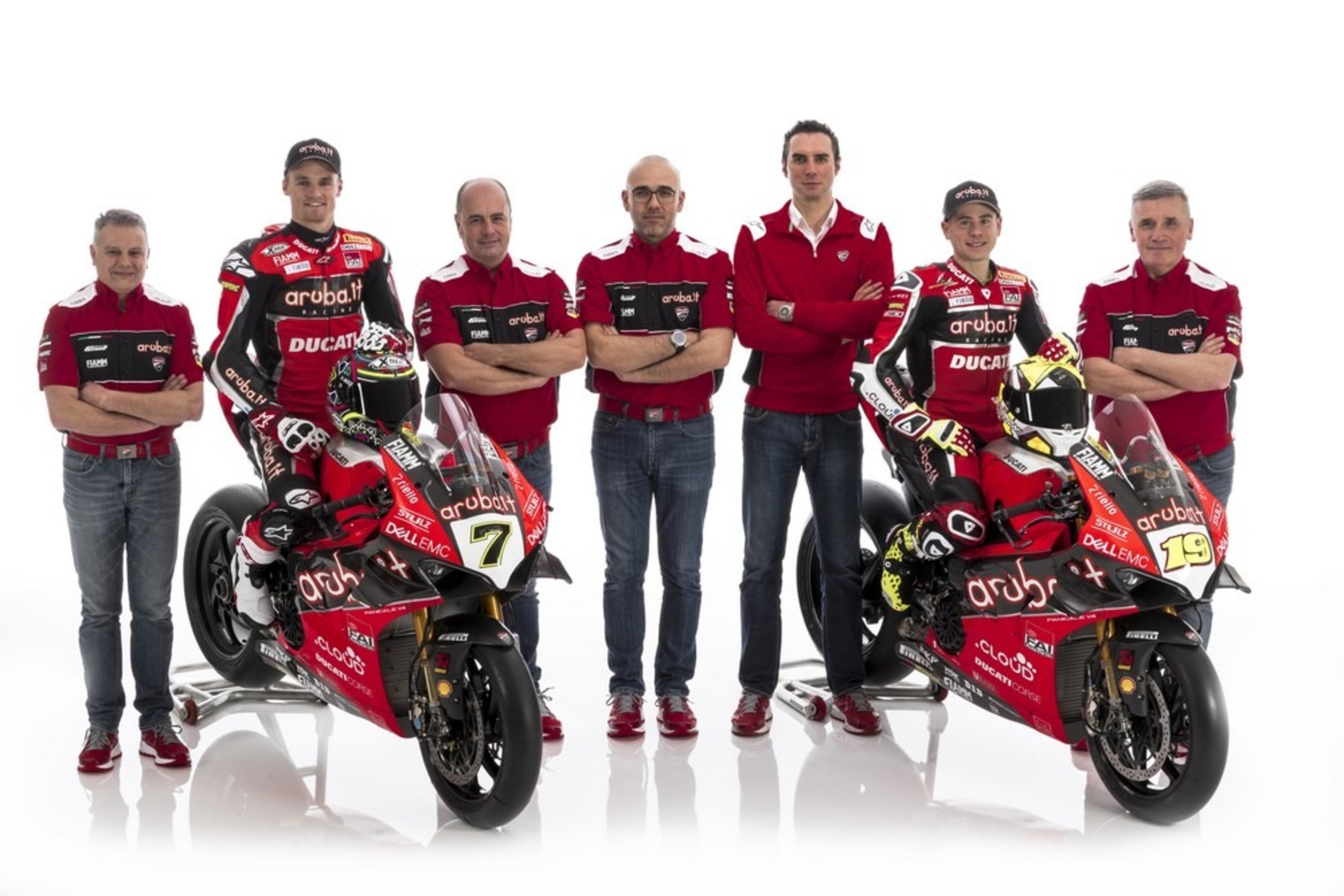 SBK 2019. Presentato il team Aruba.it Racing Ducati