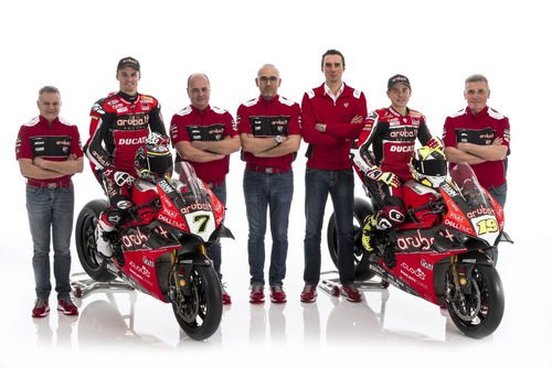 SBK 2019. Presentato il team Aruba.it Racing Ducati