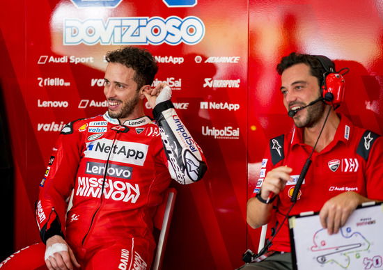 MotoGP test. Dovizioso: La classifica è poco veritiera