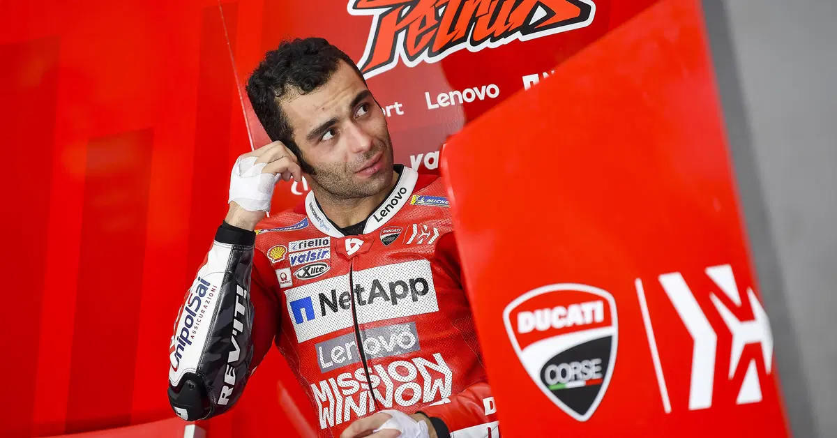 MotoGP test. Petrucci: "Che gusto quel tempo, ma conta poco"