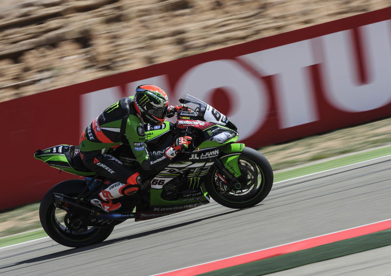 SBK 2016. Tom Sykes si aggiudica la Superpole di Aragon 