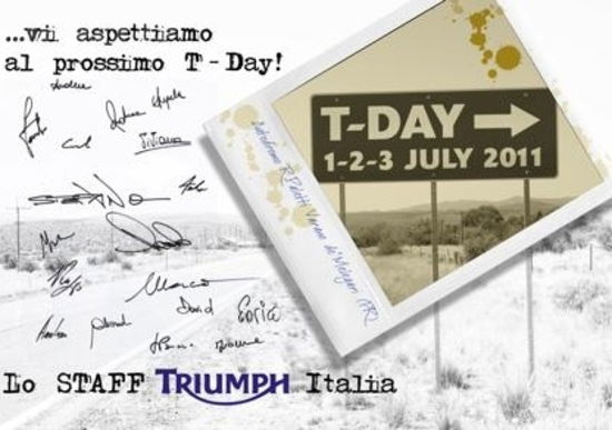 Triumph Day 2011: si svolgerà 1, 2, 3 luglio 2011 a Parma