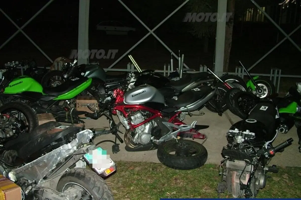 Che fine fanno le nostre moto... rubate! (2)