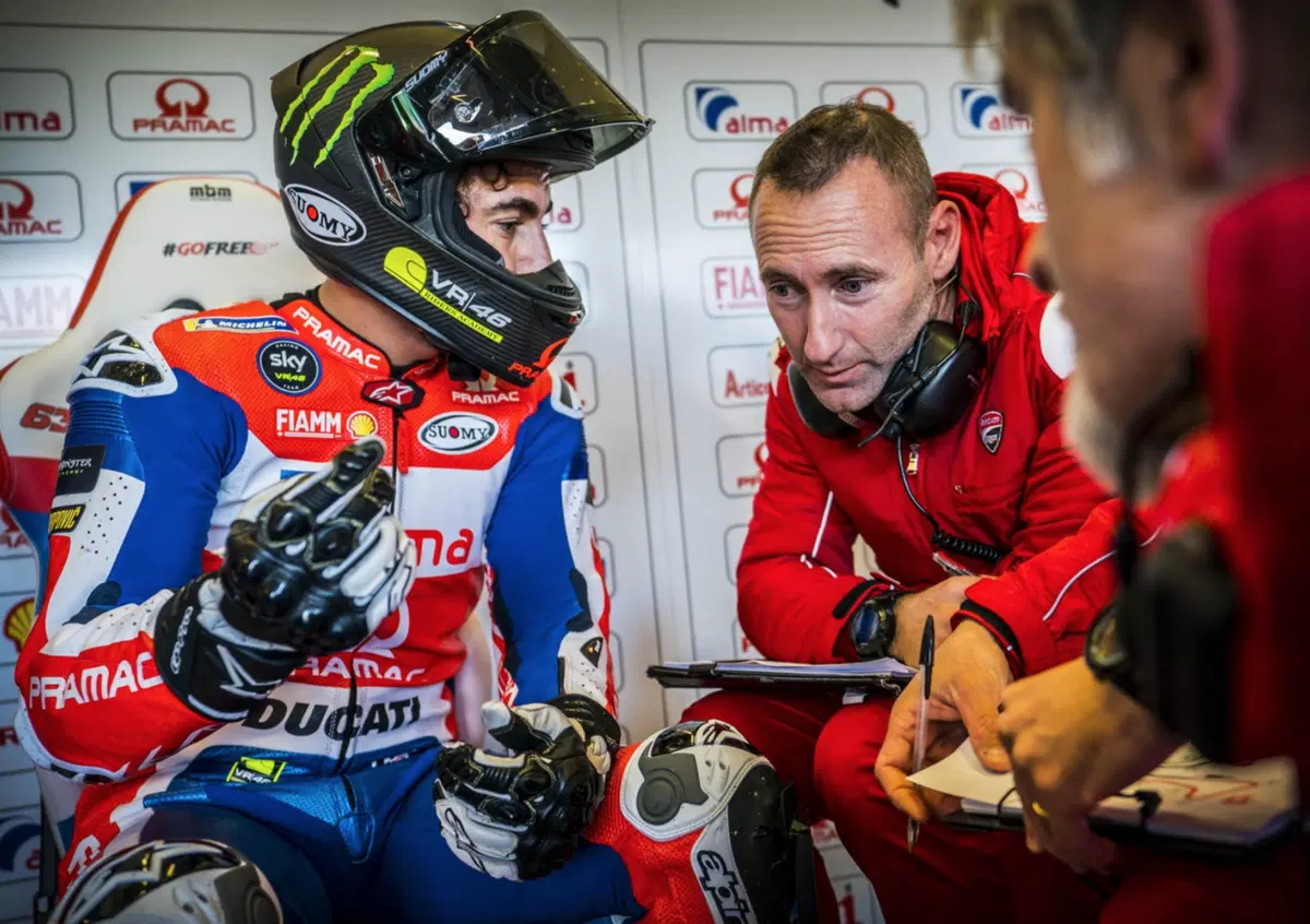 Gabarrini: "Bagnaia mi ricorda M&aacute;rquez"