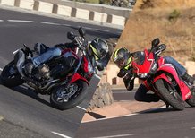 Honda CB500F e CBR500R 2019, TEST: naked o carenata, divertimento assicurato
