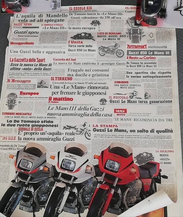 Poster Vintage Moto Guzzi (3)