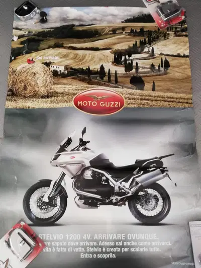 Poster Vintage Moto Guzzi