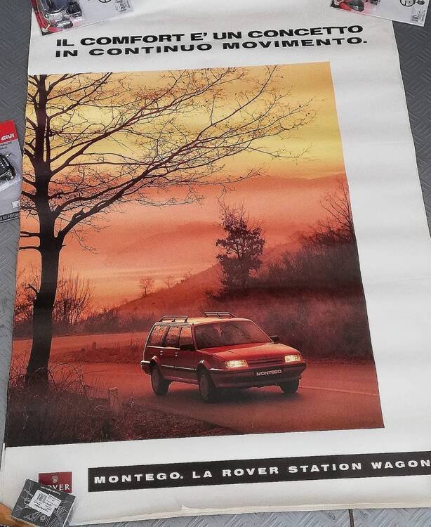 Poster Vintage Rover