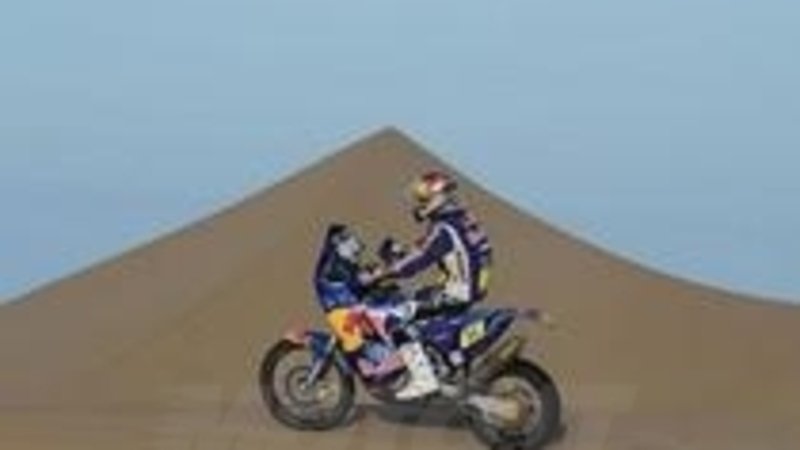 Dakar 2011, 6a tappa. Largo ai portoghesi! Vince Ruben Faria (KTM) 