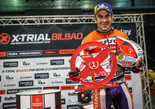 X-Trial. Toni Bou al fotofinish a Bilbao