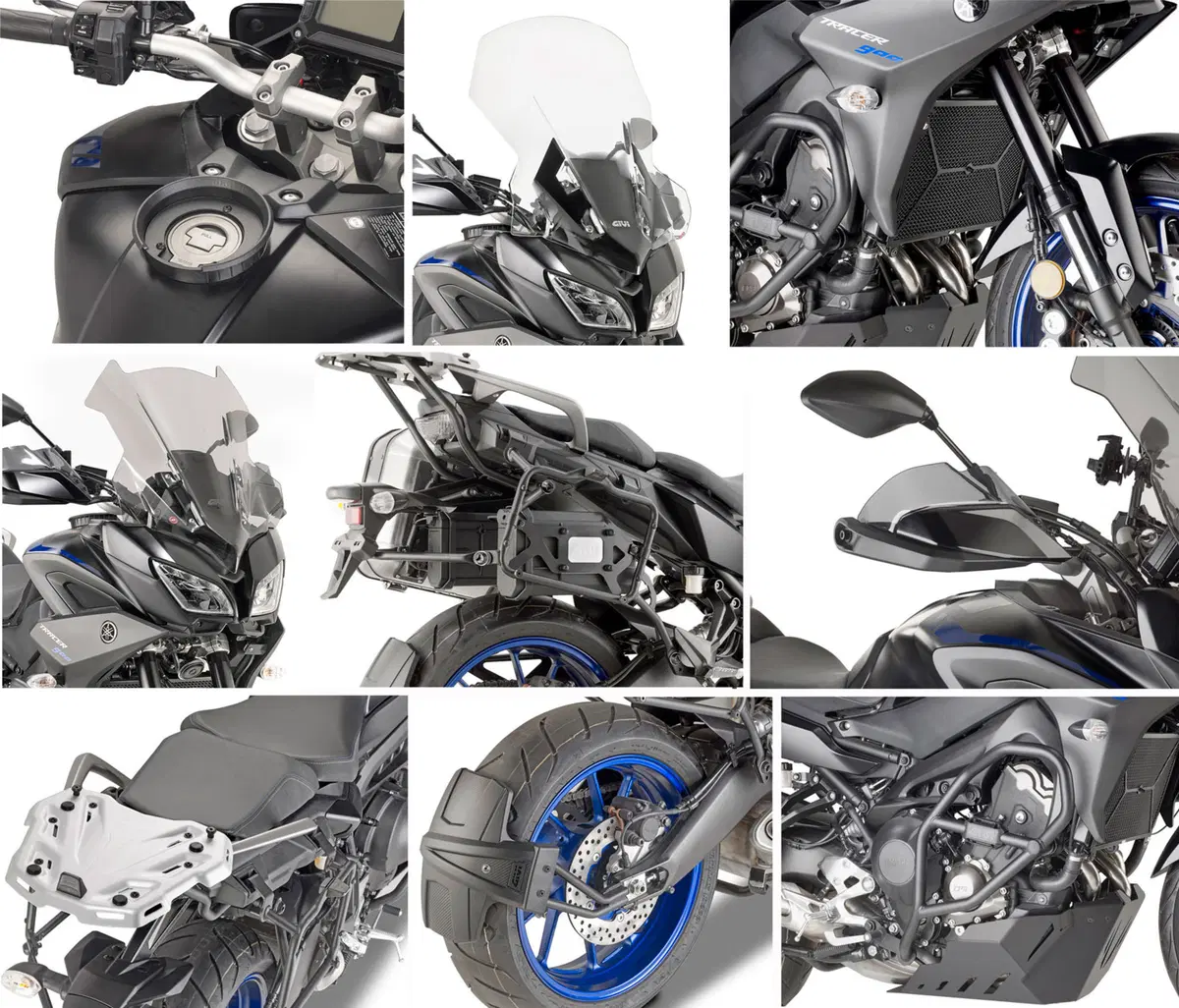Allestimento GIVI per la Yamaha Tracer 900 (4)