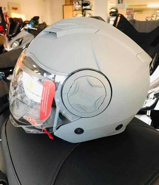 Casco jet doppia visiera CGM