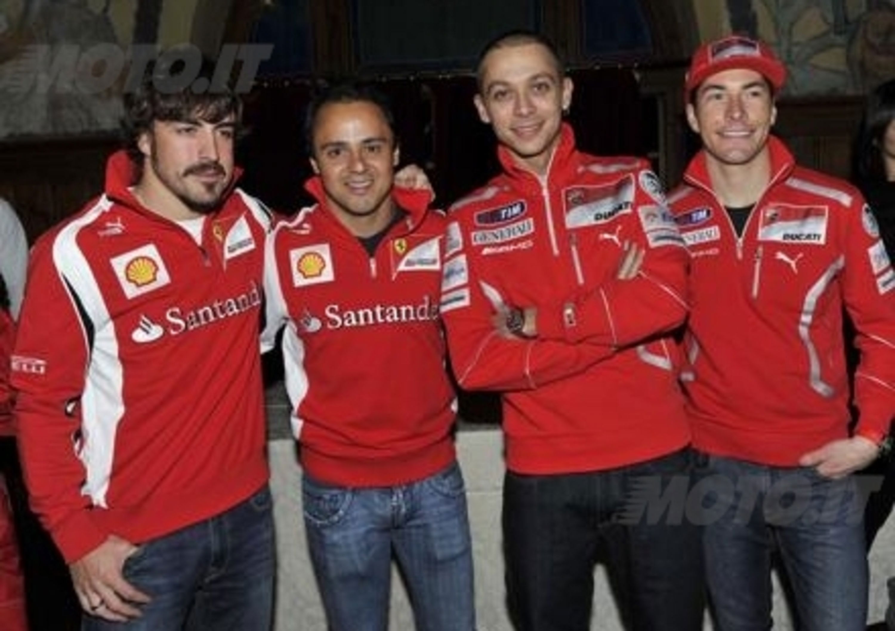 Wrooom 2011. Rossi e Alonso, le prime immagini