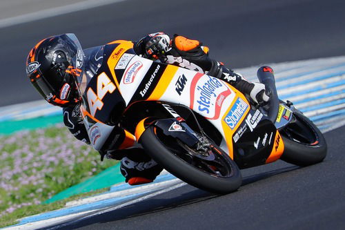 Biaggi e lo Sterilgarda Max Racing Team nel mondiale Moto3 con Canet (2)