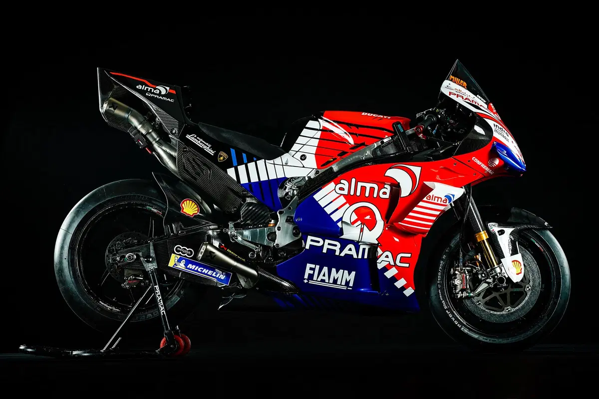 Ducati Pramac: la livrea 2019 di Bagnaia e Miller (8)