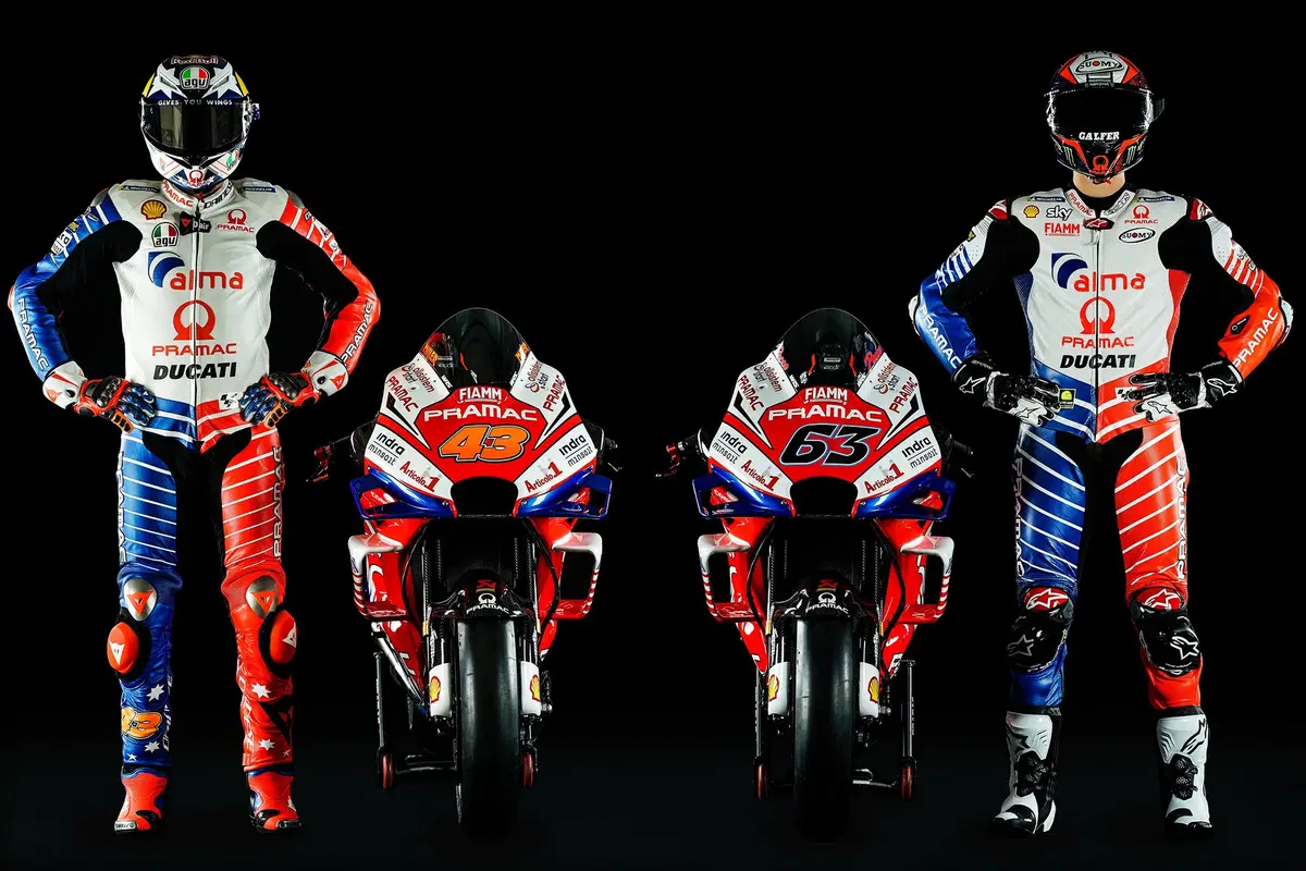 Ducati Pramac: la livrea 2019 di Bagnaia e Miller (12)
