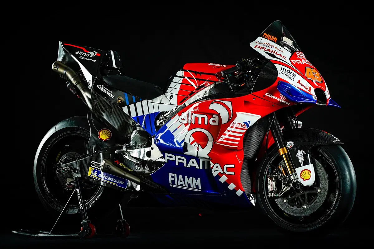 Ducati Pramac: la livrea 2019 di Bagnaia e Miller (17)