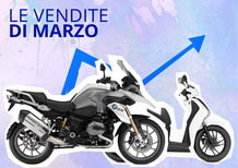 Mercato a marzo: moto a +20%. Le Top 100