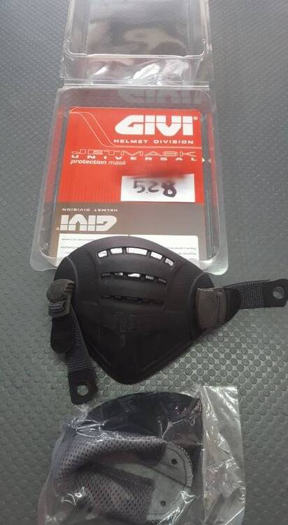 JET MASK NERA CON FILTRO PROT. Givi