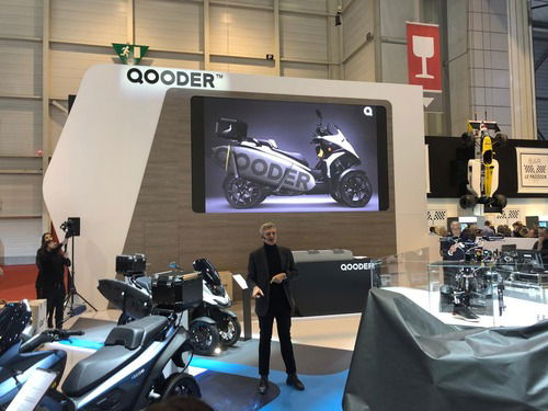 Quadro presenta a Ginevra l'eQooder: il quadriciclo elettrico (2)