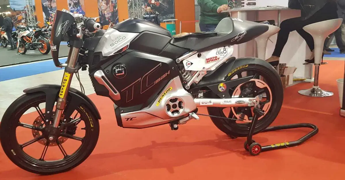 Roma Motodays: SuperSoco TC-Max "Trofeo"