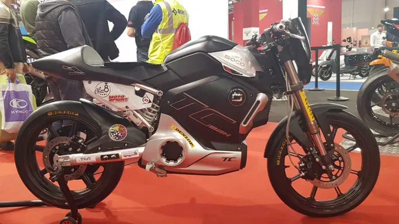 Roma Motodays: SuperSoco TC-Max "Trofeo"