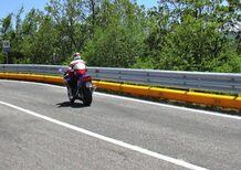 Roma Motodays: barriera salvamotociclisti allo stand ANAS