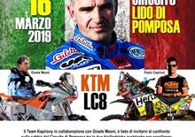 La KTM LC8 di Fabrizio Meoni a Pomposa