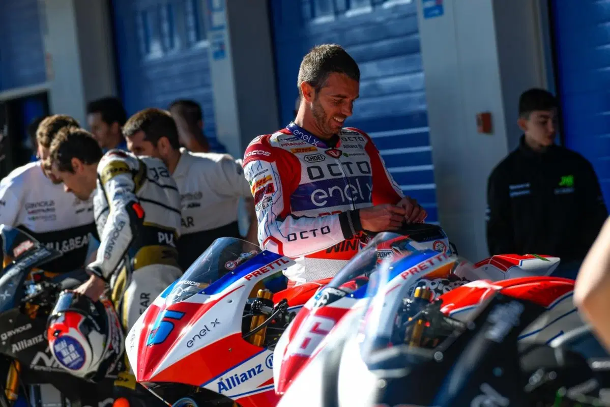 MotoE. De Angelis: "Credevamo fosse andato in fumo anche il campionato"