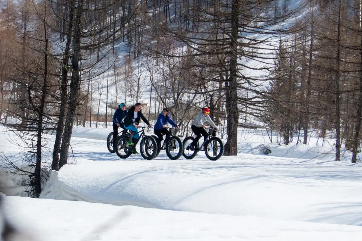 Con la eBike... sulla neve