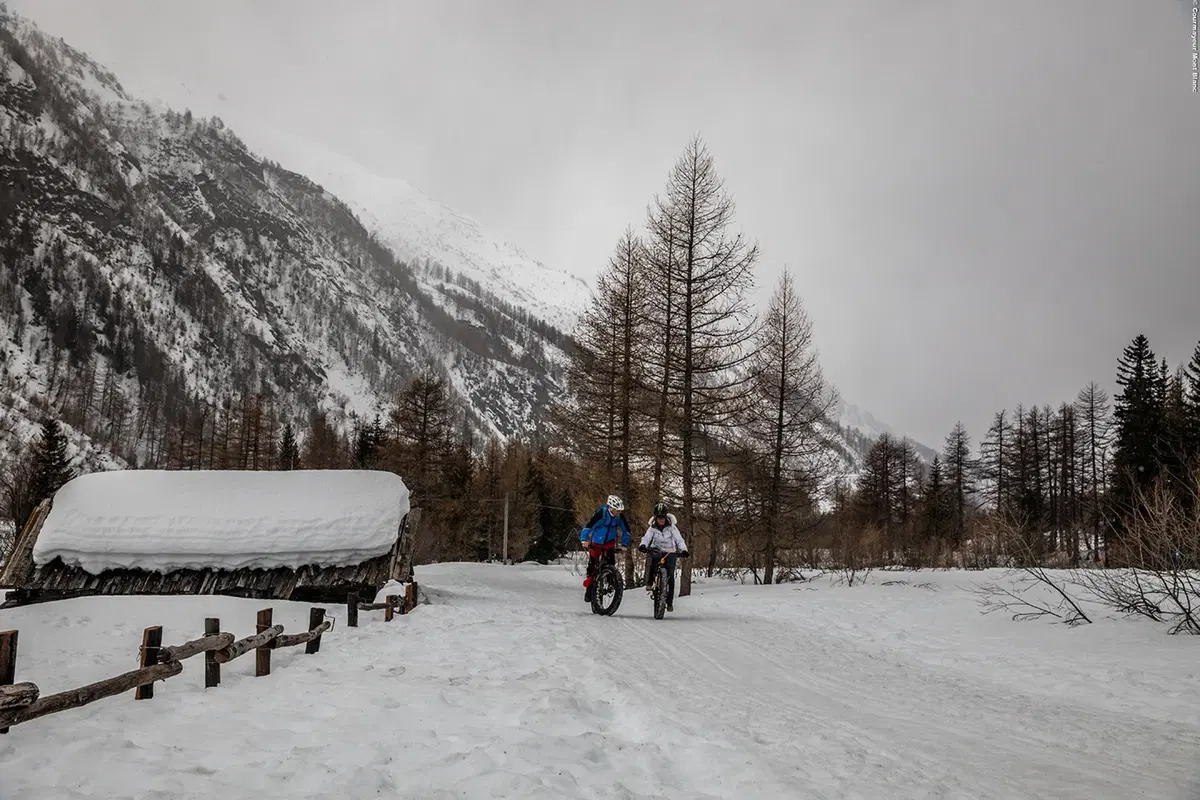 Con la eBike... sulla neve (6)