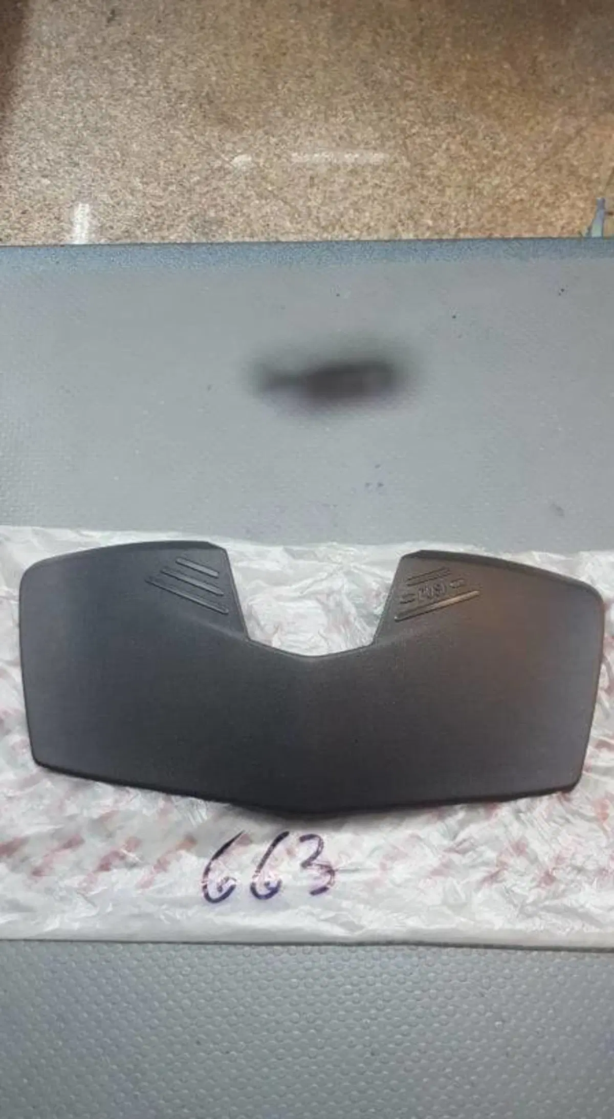 SPORTELLO NERO SPIDER MAX 500 Malaguti