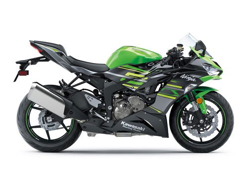 Kawasaki Ninja ZX-6R KRT Lime Green/Ebony/ Metallic Graphite Gray