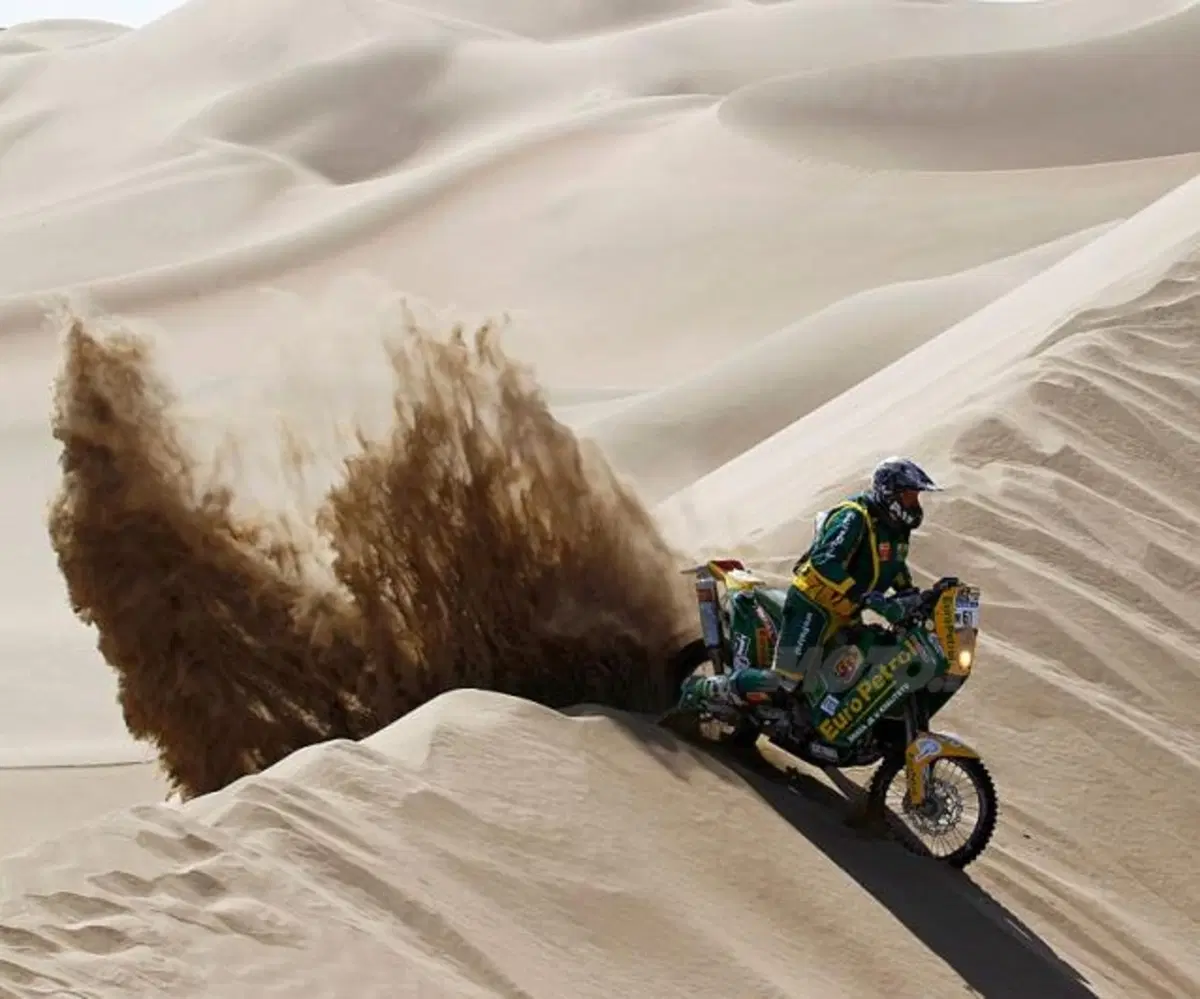 Dakar 2011. Marc Coma, intervista al vincitore (119)