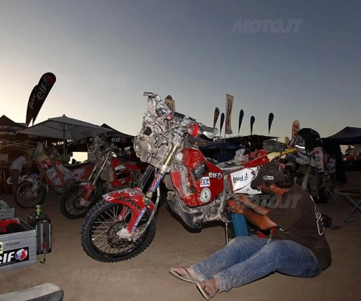 Dakar 2011. Marc Coma, intervista al vincitore (157)