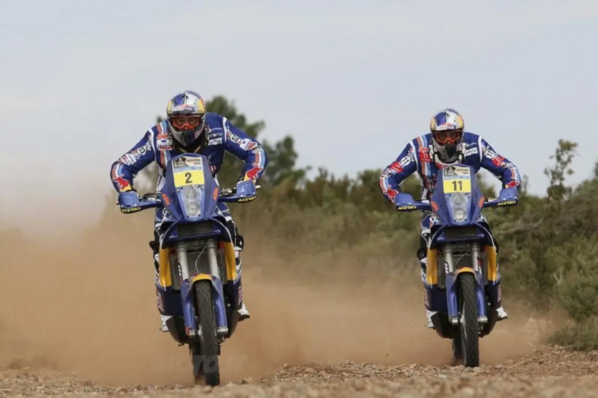 Dakar 2011. Marc Coma, intervista al vincitore (222)