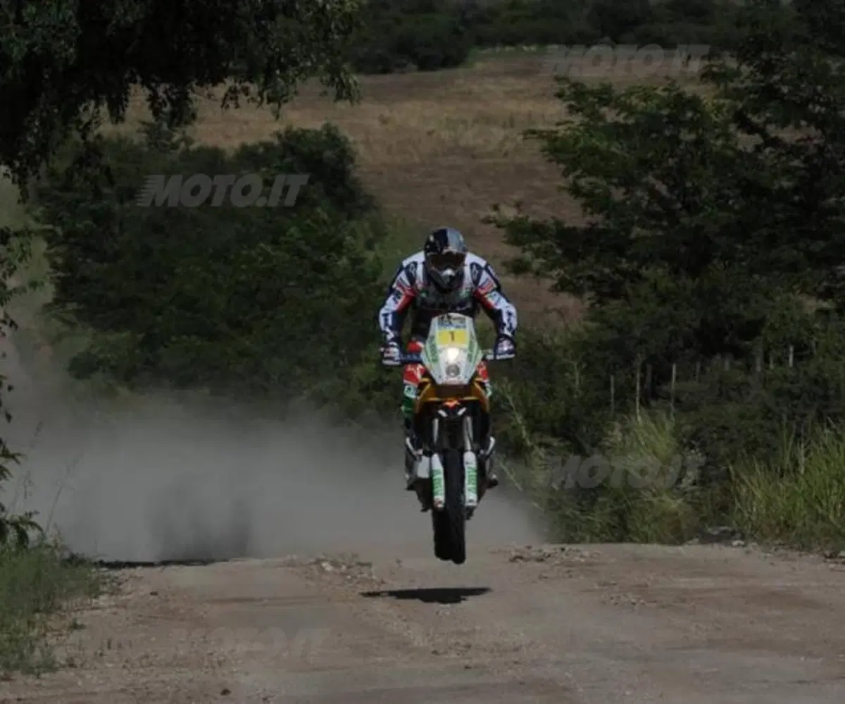 Dakar 2011. Marc Coma, intervista al vincitore (230)