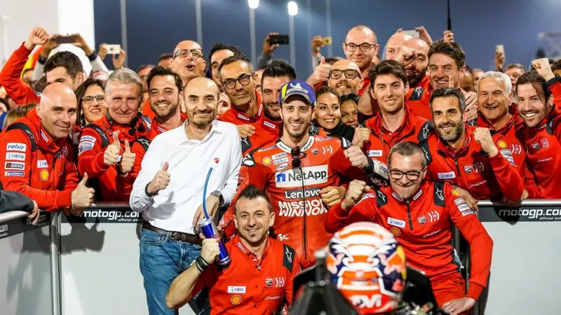 Domenicali: "Ducati &egrave; orgogliosa dell'ingegnosit&agrave; ingegneristica italiana"