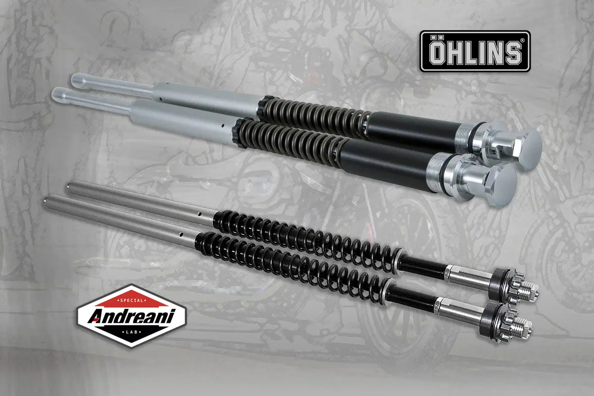 Andreani: Cartucce per H-D Dyna e Touring Öhlins