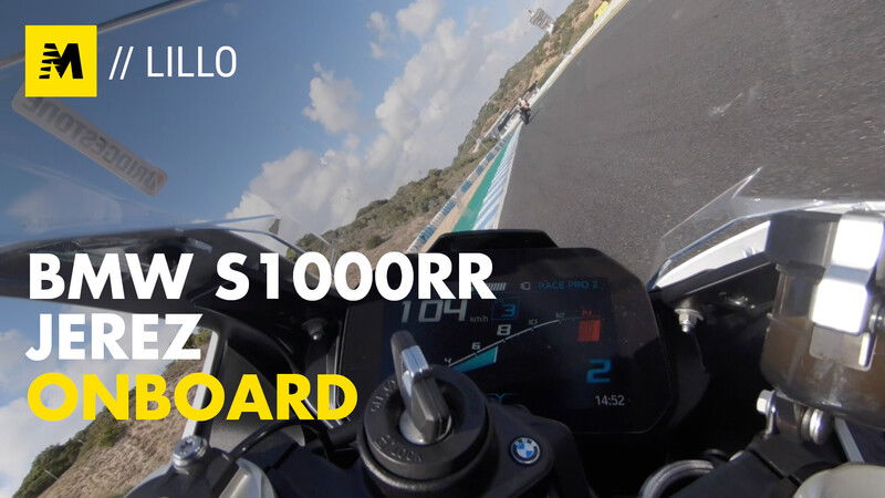 Onboard: BMW S1000RR 2019 a Jerez de la Frontera