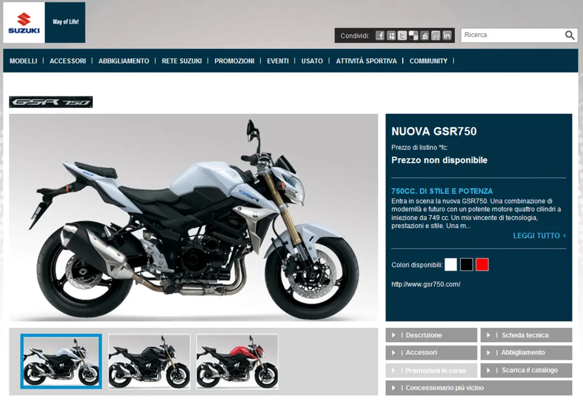 Suzuki rinnova il suo sito web (4)