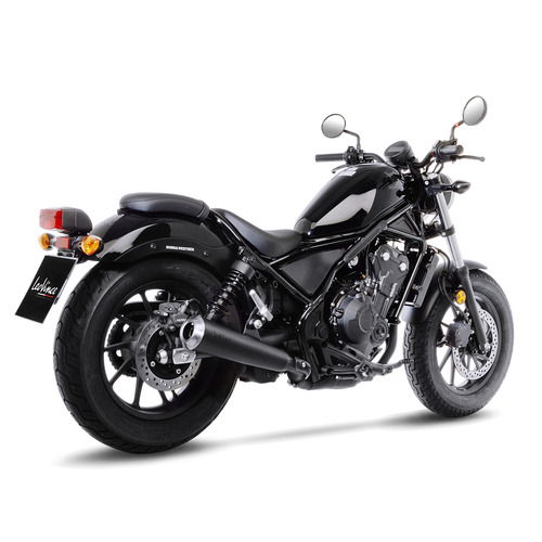 Leovince Classic Racer Black Edition per Honda CMX 500 Rebel (4)