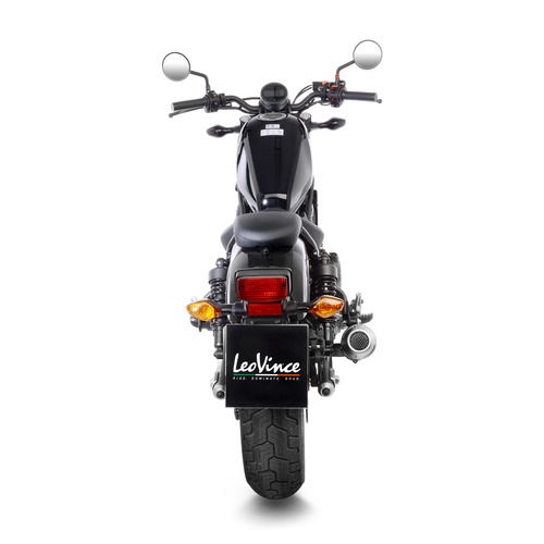 Leovince Classic Racer Black Edition per Honda CMX 500 Rebel (5)