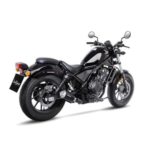 Leovince Classic Racer Black Edition per Honda CMX 500 Rebel (6)