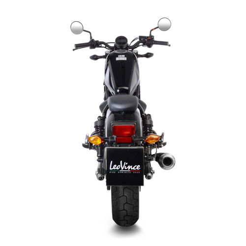 Leovince Classic Racer Black Edition per Honda CMX 500 Rebel (7)