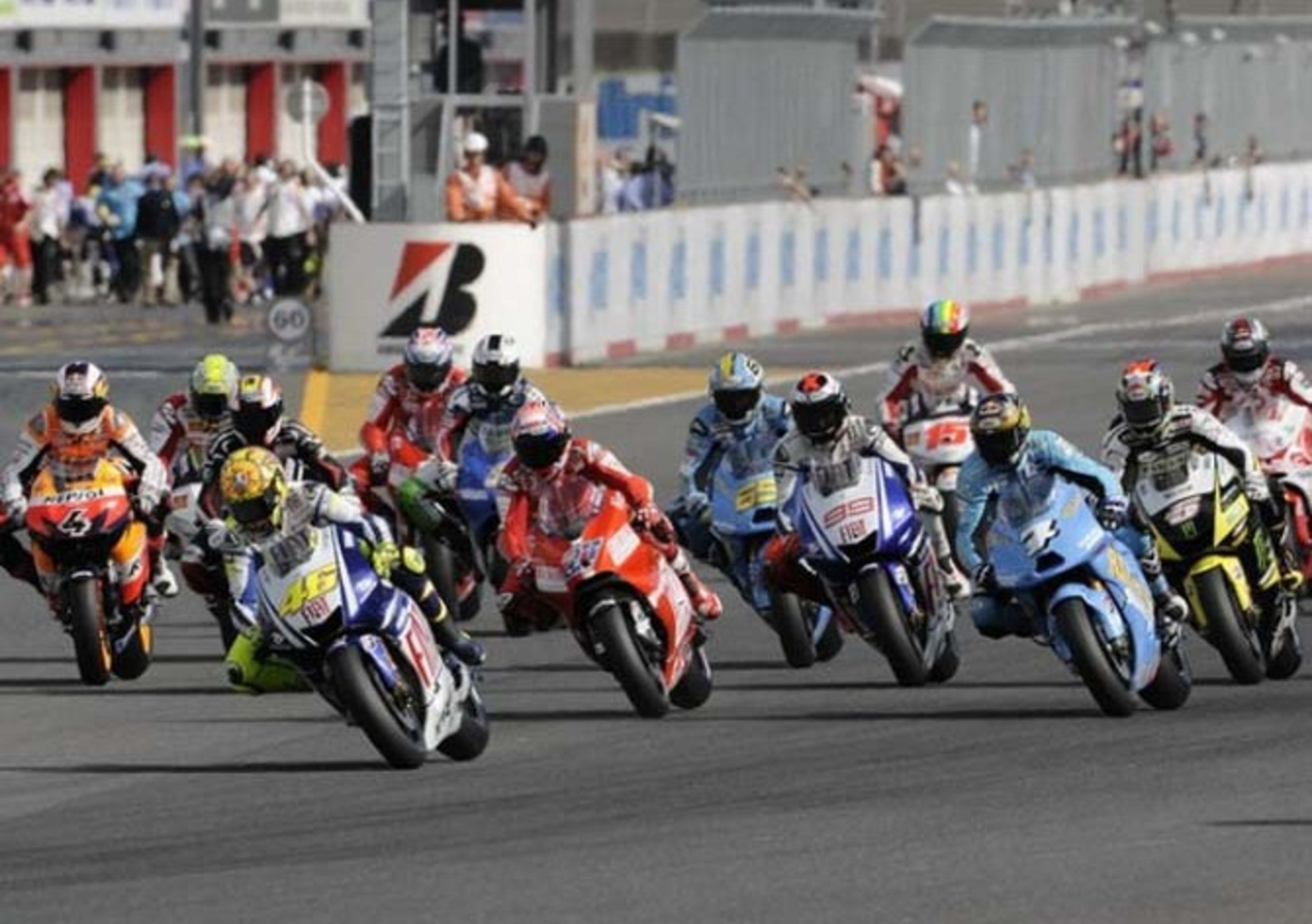 MotoGP 2011: la lista ufficiale dei partecipanti