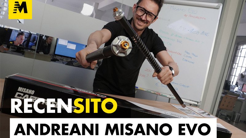 Misano Evo by Andreani. Recensito cartuccia per Yamaha Tracer e KTM Duke